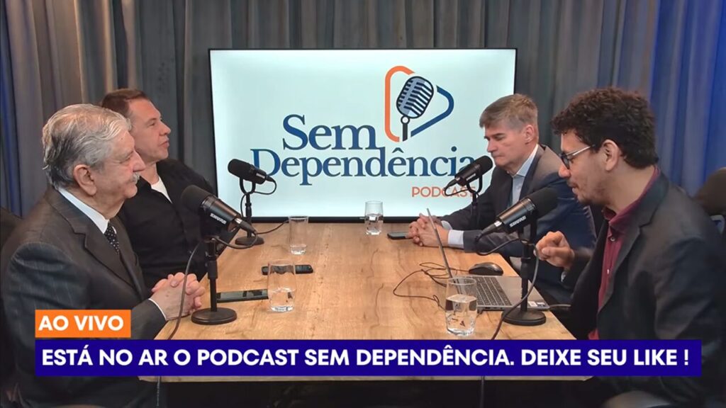 Podcast debate relação entre dependência e violência