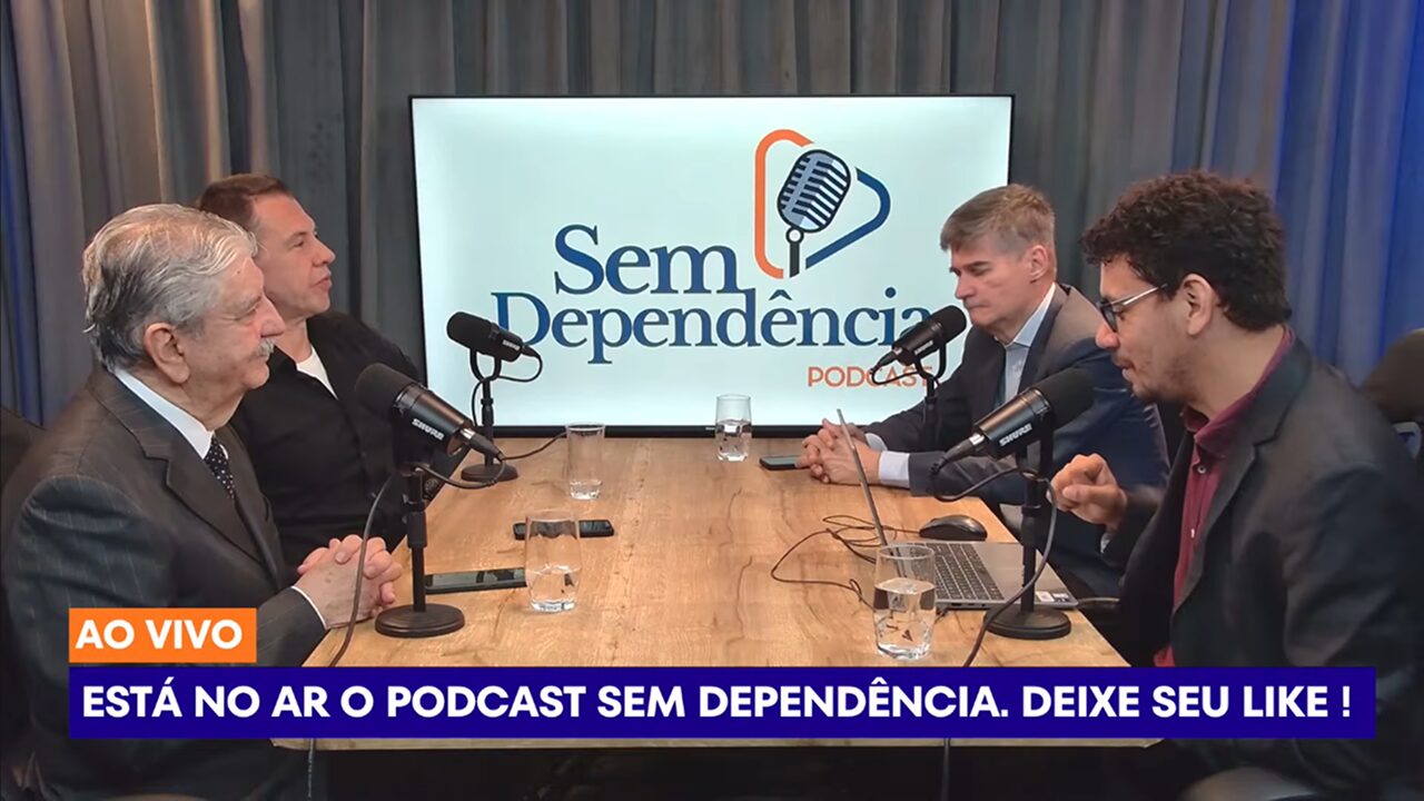 Podcast debate relação entre dependência e violência